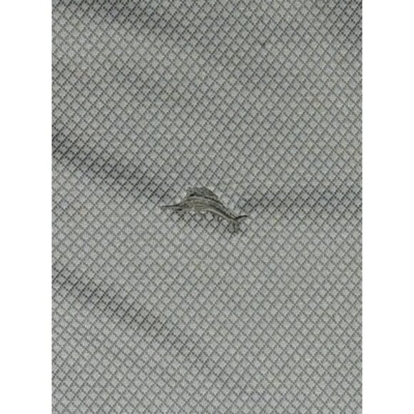 Tommy Bahama Island Zone Mens Large Polo Shirt‎ Gray Casual Golf Embroidered - Picture 3 of 5